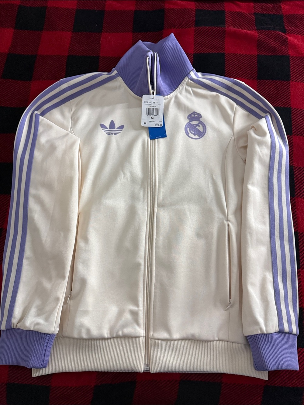 Real Madrid 🇪🇸 Adidas Originals Beckenbauer Track Top 2024-25